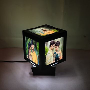 Rotating Small LED Photo Lamp