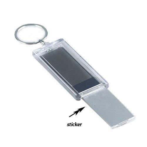 Solar Powered Personalized Keychain