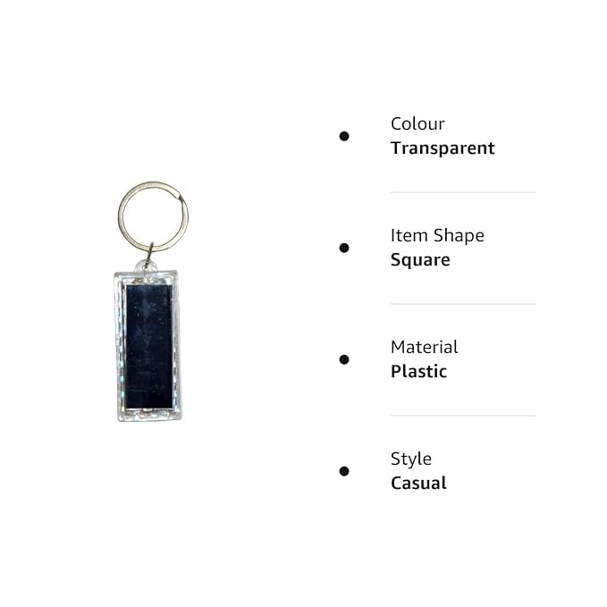 Solar Powered Personalized Keychain