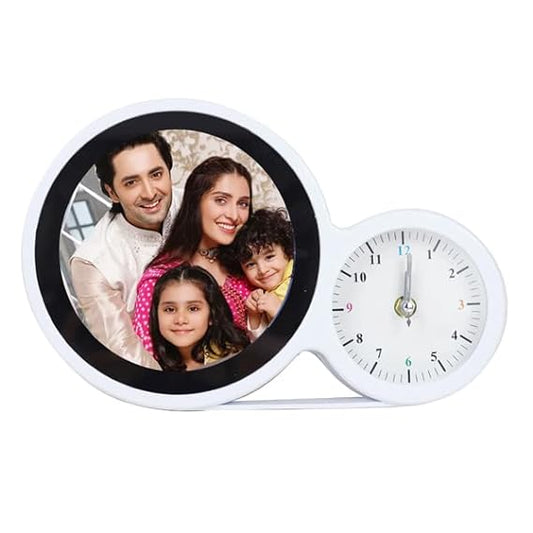 Personalized Photo Magic Mirror With Clock