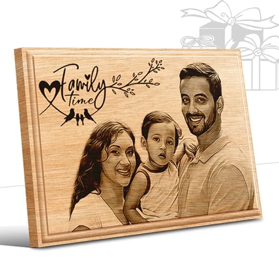 Personalized Wooden Engraving Plaque (5*7)In