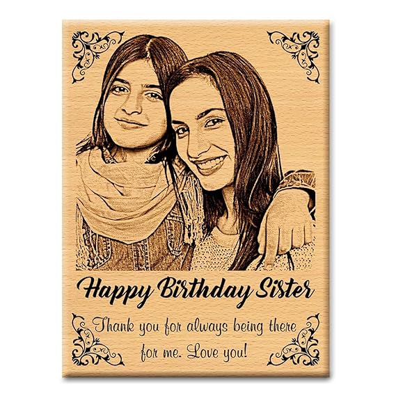 Personalized Wooden Engraving Plaque (5*4)In