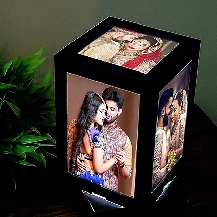 Personalized Rotating LED Lamp