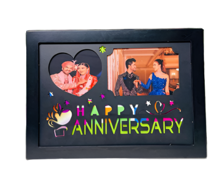 Happy Anniversary LED Photo Frame