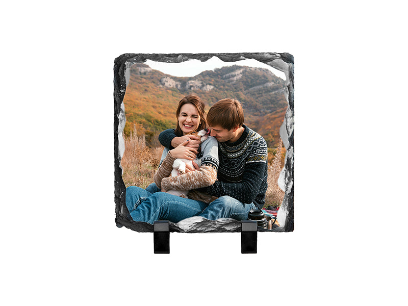 Personalized Square Shaped Stone Frame