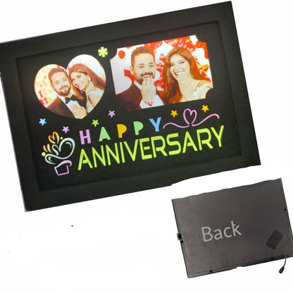 Happy Anniversary LED Photo Frame