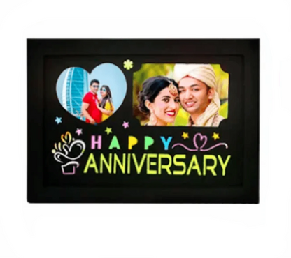 Happy Anniversary LED Photo Frame